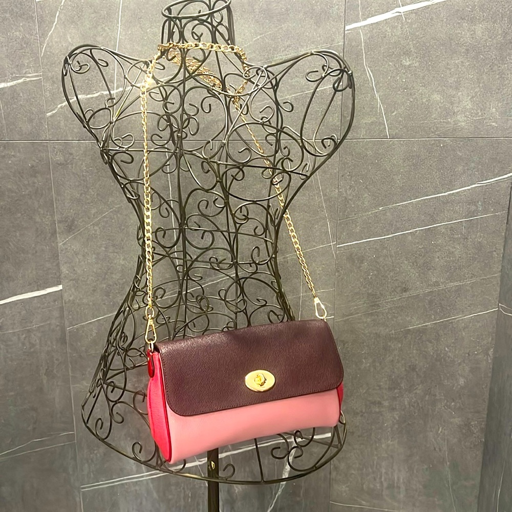 Coach Ruby In Colorblock Leather Cross Body Bag RETAIL $325 EUC